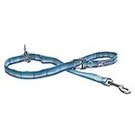 Kurgo RSG Dog Stub Leash, Dog Walking Lead, Adjustable, MOLLE Compatible, Coastal Blue