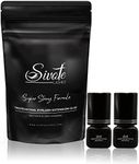 SIVOTE Super Strong Lash Extension Glue, 1-2 Seconds Dry Time, Medium Fumes, Retention Up to 6-8 Weeks, 6ml (3ml x 2 Bottles)