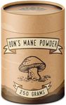 Lion's Mane Mushroom Powder 250g - 34%+ Beta Glucans - High Strength Nootropic for Brain Support & Focus - 3 Months Supply - Vegan, Non-GMO