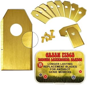 Green Piece® Robot Mower Blades for Anthbot - 30 Stainless Steel Blades