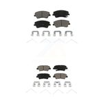 CMX Front Rear Ceramic Brake Pads Kit Replacement For Hyundai Elantra Kia Niro Ioniq KCX-100367