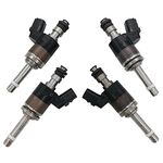 4pcs 16010-5PA-305 (Type: D) Fuel Injectors for Honda 2018-2021 Accord, 2017-2021 Honda CR-V, 2017-2020 Honda Civic 1.5L l4 160105PA305, 84512137