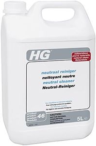 HG Natural Stone Neutral Cleaner, pH Neutral Floor Cleaner & Tile Cleaner, Safe Natural Stone, Concrete Floor, Slate, Limestone & Marble Floor Cleaner, Anti Slip Solution - 5 L