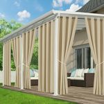 RichSets Outdoor Curtains for Patio