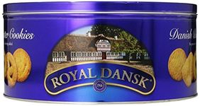 Kelsen Royal Dansk Danish Butter Biscuits 100% Pure Butter Cookies - 1.8 Kg Tin