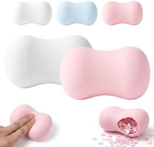 2026 New Coconut Oil Stress Ball, Coconut Oil – Super Soft, Handmade Slow Rising Fidget Squeeze Toy for Stress Relief, Squeeze the Stress Away (Soap2-White+Pink)