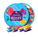 UK Cadbury Roses Gift Tub - 600 g - Imported from Britain - Great for Gift & Stocking