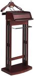 LLLD Brown Valet Stand Floor Standi