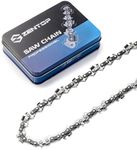 ZENTOP Carbide Chainsaw Chain 18 Inch, .325" Pitch, .050" Gauge, 72 Drive Links, Fits Husqvarna 440, 445, Poulan 4600, 4620, and More, 1 chain