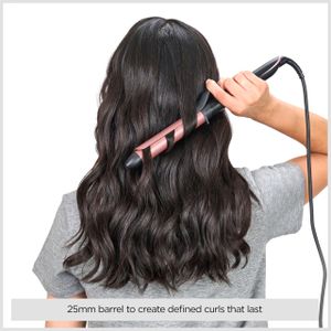 BaByliss 25mm Curling Tong – Rose Quartz Barrel