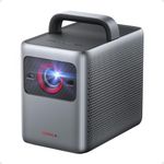 NEBULA Cosmos 4K SE Dolby Vision Projector, 1,800 ANSI Lumens High Brightness, 200" Huge Screen, Laser + LED, Enhanced Image Quality, Google TV, Official Netflix, Smart Projector, Portable with Handle