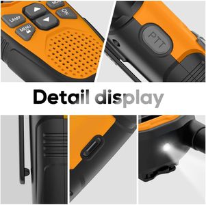 NXGKET Long Range Walkie Talkies, 2-Pack – Two-Way Radios