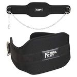 Mirafit Weight Belt with Chain - For Weighted Dips and Pull Ups