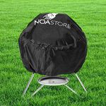 Noa Store BBQ Grill Cover | 210D Gas Grill Covers Heavy Duty Waterproof Used AS Smoker Cover, Gas Stove Cover, Griddle Cover, Kettle Grill Cover and Gas Stove Cover | 45.7 cm D, 45.7 cm H