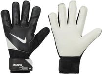 NIKE Unisex Match Jr. Gloves, Black/Dark Grey/White, 8 EU