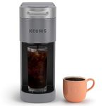 Keurig K-Slim + ICED Single Serve Coffee Maker, Brews 8 to 12oz. Cups, Gray