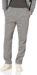 Amazon Essentials Men's Fleece Sweatpant (Available in Big & Tall), Light Grey Heather, Large