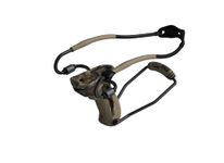 BARNETT King Rat Slingshots, Havoc Hunter Slingshot, Includes Double-X Tapered Speed Bands, Hotshot .38 Caliber Ammo, & Brushed Leather Pouch