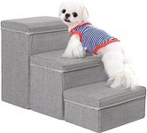 Uross Dog Stairs with Storage 3-Ste