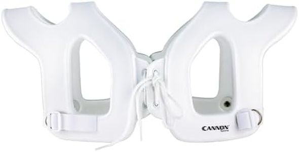 Cannon Sports Shoulder Injury Pad for Football Hockey Lacrosse, Protective Support, Youth Large & Adult Size