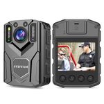 SYDYAM 1440P HD Body Camera With Audio and Video Wearable, Police Body Cam With Night Vision, 3000mAh Battery, 2K Camcorder Video Camera For Cycling Hiking Vlog Meeting Security Daily Patrol (No Card)