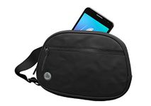 DefenderShield EMF & 5G Radiation Protection Fanny Pack - Hip Pack for Men & Women - Adjustable Waist Belt Bag with Pockets, Black, one size, Belt Bag, Bum Bag, Waist Bag