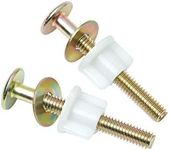 2Pcs Toilet Seat Screws, Steel Toil