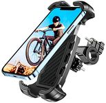 Viccux Motorcycle Phone Mount, Upgrade [Never Fall Off] [0 Shake] Bike Phone Mount, [3s Put & Take] 360° Rotatable Phone Holder for Motorcycle Bike Bicycle Scooter Compatible with Cellphones 4.7-6.8”