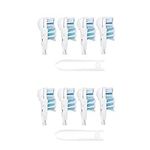 4/8/16 Pcs Electric Toothbrush Ora B Replacement Heads Sensitive Dual Clean Rotating Sets Fit for Braun Oral B Cross Action Power 4732 3733 4734 (8)