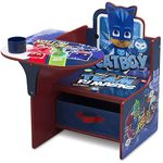 Delta Children Chair Desk with Storage Bin, PJ Masks, Blue