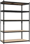 GarveeHome Storage Shelves, 5-Tier Adjustable Metal Shelving Units for Storage, Heavy Duty 2000 lbs Capacity, Storage Utility Rack for Garage Warehouse Basement, 48 inch Wide Storage Racks Shelving