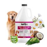 LAFUA 5 in 1 Pet Shampoo and Conditioner|Anti-Tick,Anti-Itch, Keratin Infused,Dry Dog Shampoo for Puppy,Labrador, Golden Retriever, Shih Tzu|Tick and Flea Dog and Cat Shampoo|1000ml