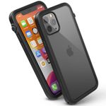 Waterproof Case for iPhone 11 Pro Max with Lanyard, Clear Back, Military Grade, 33ft Waterproof, 6.6ft Drop Proof, Built-in Screen Protector, for iPhone 11 Pro Max ONLY - Stealth Black