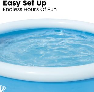 Bestway 10ft Fast Set Above Ground Inflatable Pool – 3,800L Outdoor