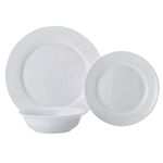 Maxwell & Williams Cashmere Cosmos 12-Piece Rimmed Dinner Set in Gift Box