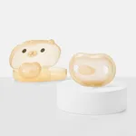 Thyseed Newborn Pacifiers 0-3 3-6 0-6 Months Ultra Light Silicone Baby Pacifier Girl Boy Infant Paci for Breastfed Babies Breastfeeding Pacii One Piece Flat Soothies for Sensitive Skin BPA Free 2 Pack