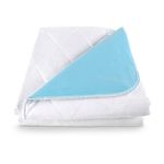 PharMeDoc Waterproof Reusable Bed Pad, 54" x 34", White - PMD-INCP-01