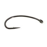 Starck's Carp Hook Curved Shank Ceramic Coated High Carbon Steel Barbed Carp Fishing Hook (ref. 05017) for pop up rig (2, 10's Pack)