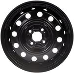 Dorman Steel Wheel with Black Painted Finish (15x6"/4x100mm)