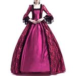 Halloween Costume Women Victorian dresses for Women Renaissance Dress Ladies Ball Gown Costume Medieval Dress Plus Size Maxi Dress Cosplay Regency Victorian Gown Halloween Dress 18th Century Dress