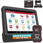 LAUNCH X431 PRO V 5.0,2025 New Gen. OEM Bluetooth Bidirectional Scan Tool w/Canfd Doip,Same as Pro3s+ 5.0,Online Code & 38+ Reset for All Cars,2 Yrs Free Update