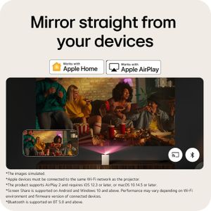 LG CineBeam S 4K Projector – Ultra HD Home Theater Display