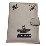 Giftsclub Multicolor Unisex Air Marshal Passport Wallet(GC-AIR-1PC) (Beige)