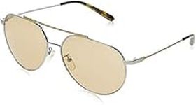 Michael Kors Women's 0MK1041 Sunglasses, Grey (Shiny Silver), 60