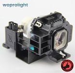 Woprolight NP07LP Replacement Lamp with Housing for NEC Projectors