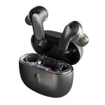 Skullcandy Rail ANC In-Ear Noise cancelling Wireless Earbuds, 27 Hr Battery, Microphone, Works with iPhone Android and Bluetooth Devices - Black