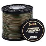 HERCULES Super Tough Braided Fishing Line 150 Yards Braid Fishing Line 30lb Test for Saltwater Freshwater PE Braid Fish Lines 4 Strands - Camo Green, 30lb, 150yds