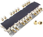 Apollo PEX 6907920CP 20 Port PEX Manifold (3/4-inch Inlets, 1/2-inch Outlets) with Shutoff Valves