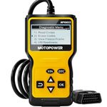 MOTOPOWER MP69033 OBD2 Scanner Universal Car Engine Fault Code Reader, CAN Diagnostic Scan Tool for All OBD II Protocol Cars