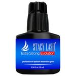 EXTRA STRONG EVOLUTION 10 ml Eyelash Extension Glue Stacy Lash / 1-2 Sec Drying time/Retention – 8 weeks/Maximum Bonding/Professional Use Only Black Adhesive/Semi-Permanent Extensions Supplies